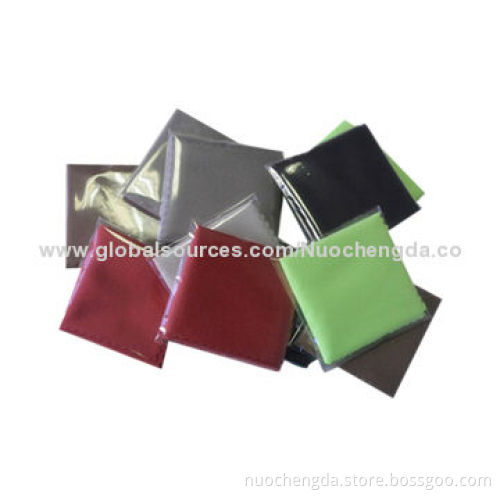 OEM digital printing round eyeglasses microfiber cloth for promotion